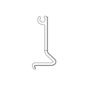 100 Series Upper Hinged Weatherstrip Image